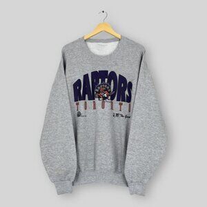 Toronto Raptors NBA Gray Toronto Raptors Printed sweatshirt shirt '92